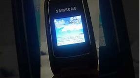 Samsung GT-E1150 alarm
