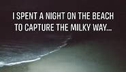 I spent the night on the beach to capture the Milky Way Core ✨ #milkyway #nightphotography #newzealand #nz | Aaron Jenkin Photography