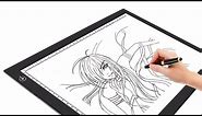 Easily Learn to Draw - Ultra Thin A4 Tracing LED Light Box Review Liumy