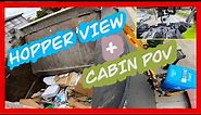A Recycling Journey from Hopper And The Cabin | How Automated Side Loader Garbage Truck Pack