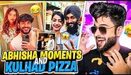 ABHISHA CUTE Moments 😍AND KULHAD PIZZA VIRAL VIDEO || Fukra insaan and Manisha BIGBOSS MEMES REVIEW😍