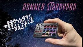 Donner Starrypad | Best MIDI Drum Pads? | MIDI Controller | Review