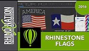 How To Customize Your Rhinestone Flag Design