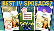 BEST *IVS SPREADS* TO KEEP, EVOLVE & POWER UP in POKEMON GO | DETAILED GUIDE TO IVS