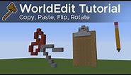 WorldEdit Guide #2 - Copy, Paste, Flip, Rotate (Using the Clipboard)