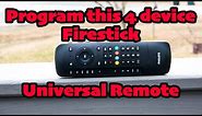 Setup and Program this Phillips 4 Device Fire TV Remote to ANY Device!