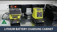 Lithium battery charging cabinets | Global Spill & Safety