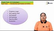 Introduction and Features of CDMA - 2G Technologies - Mobile Communication