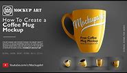 How to make a coffee mug mockup | Photoshop Mockup Tutorial