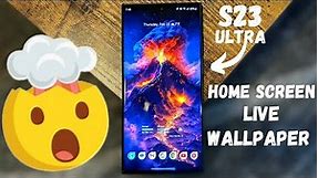 How to make any video your live wallpaper - Samsung Galaxy S23 Ultra