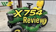 2023 John Deere X754 Lawn Mower Review & Walkaround