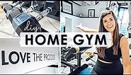DIY HOME GYM in an UNFINISHED BASEMENT | Complete Transformation & Equipment Essentials