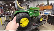 Custom John Deere 140 garden tractor