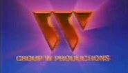 Group W TV "Laser W" logo (1987)