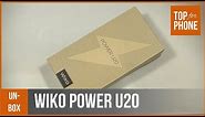WIKO POWER U20 - déballage par TopForPhone