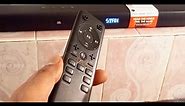 JBL REMOTE CONTROL- SOUND BAR 2.1, 3.1, 5.1 HOW TO OPERATE & BATTERIES SIZE step by step instruction