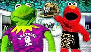 Kermit the Frog and Elmo Buy BAPE Clothing!