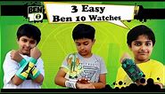 How to Make 3 Easy Ben 10 Watches DIY with Cardboard and Paper | Easy DIY Ben 10 Watch Ideas