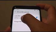 Samsung Galaxy S9: How to Change SIM Card PIN
