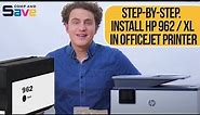 HP OfficeJet Pro 9015 Printer Ink Cartridges Installation