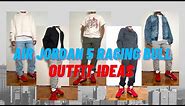 How to Style Air Jordan 5 Raging Bull | Air Jordan 5 Toro Bravo Outfit Ideas