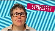 🧵✅WHAT'S IN A FABRIC LINE? - What to do with Striped Fabric