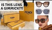 FENDI SUNGLASSES HAUL | Fendi logo lens & logo frame sunglasses review and try on | Laine’s Reviews
