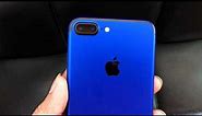 iPhone 7 Plus Blue Wrapped