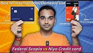 Federal Scapia vs Niyo Global Credit Card Comparison - Best for International Use
