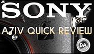 Sony a7IV (ILCE-7M4) Quick Review | DA