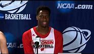 Wisconsin Basketball Player Has Embarrassing Moment at Press Conference