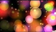 Beautiful Floating Colorful Bubbles Abstract Background (30 minutes)