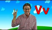 Letter V | Sing and Learn the Letters of the Alphabet | Learn the Letter V | Jack Hartmann