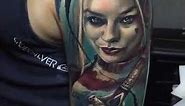 Harley Quinn tattoo On Arm | Harley Quinn Tattoos: Meanings, Tattoo Designs & Ideas