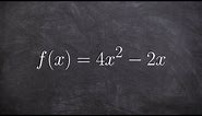How to simplify the difference quotient of a function