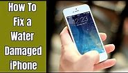 How To Fix a Water Damaged iPhone