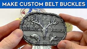 Make Your Own Custom Belt Buckle