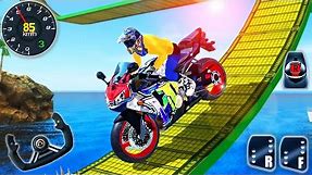 Mega Ramp Bike Racing Simulator 3D - Extreme Motocross Dirt Bike Stunt Racer - Android GamePlay