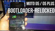 Moto G5/G5 Plus Relock Bootloader Tutorial