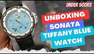 Sonata Tiffany Blue Watch Unboxing And Review
