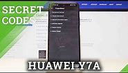 Secret Codes on HUAWEI Y7A - Hidden Modes / Testing Menu