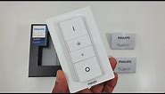 PHILIPS HUE DIMMER SWITCH Unboxing and Setup for Beginners
