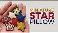 Crochet the Perfect Mini Star Pillow | Micro Crochet Tutorial