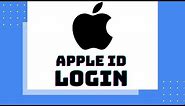 How to Login Apple ID/Account in Laptop? Apple ID Sign In | Apple Account/ID Sign In/Login 2020