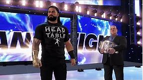 WWE 2K22 (PS5) - John Cena vs Roman Reigns Gameplay | Championship Match (4K 60fps)