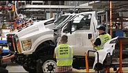 Ford Super Duty Truck Production Process - American factory tour