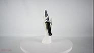 Novelty Plastic Hunting Knife Cleaver Prop Silver