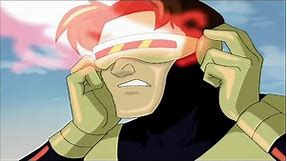 Cyclops - All Powers & Fights Scenes | X-Men Evolution