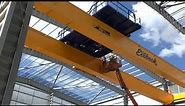 Australian built designed and engineered 450kW overhead gantry crane with special hoist