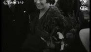 AUSTRALIA: Amy Johnson arrives in Australia (1930)
